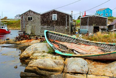 Weathered Dory Download Jigsaw Puzzle