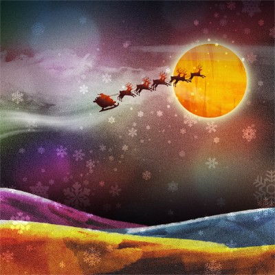 Santa's Sleigh Download Jigsaw Puzzle