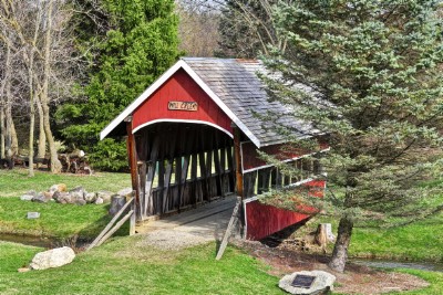 Mill Creek Bridge Download Jigsaw Puzzle