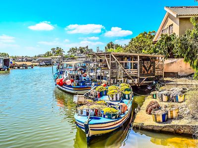 Fishing Boats, Cyprus Download Jigsaw Puzzle