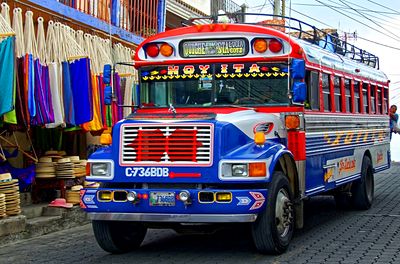 Bus, Guatemala Download Jigsaw Puzzle