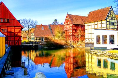 Houses, Denmark Download Jigsaw Puzzle