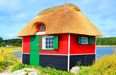 Beach House, Denmark Download Jigsaw Puzzle