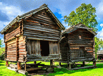 Huts, Sweden Download Jigsaw Puzzle