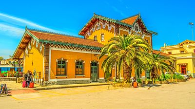 Railway Station, Greece Download Jigsaw Puzzle