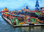 Harbor, Rotterdam Download Jigsaw Puzzle