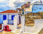 House, Greece Download Jigsaw Puzzle