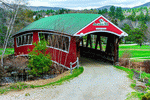 Covered Bridge, New Hampshire Download Jigsaw Puzzle